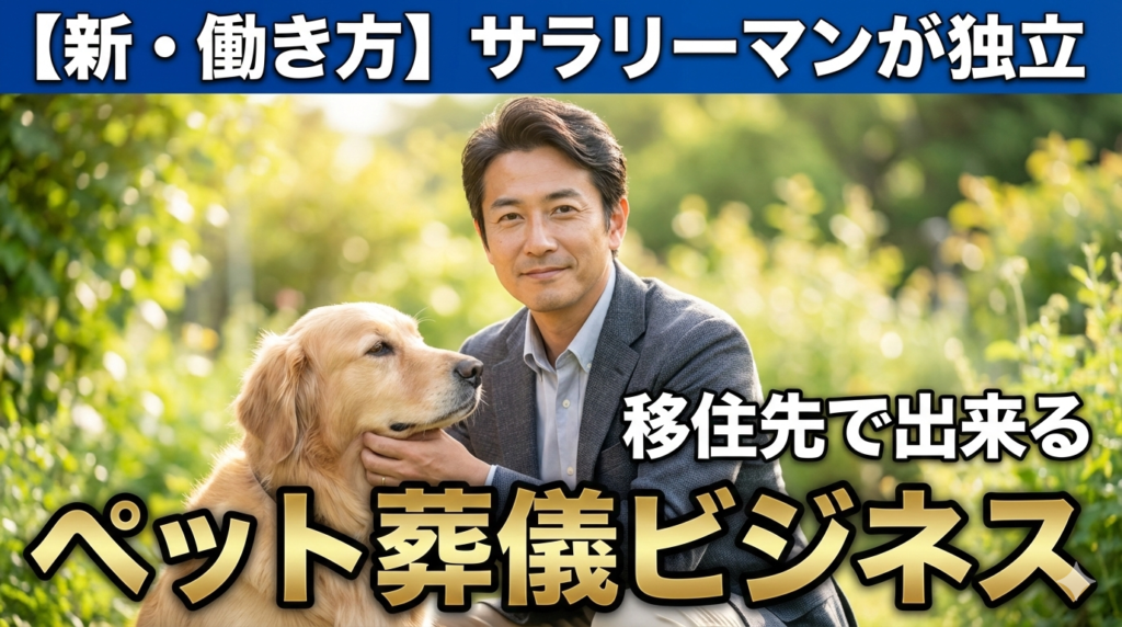 ペット火葬車で移住後にビジネス開始