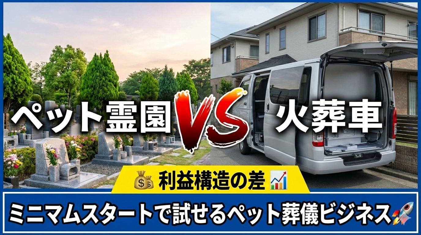 ペット霊園VSペット火葬車