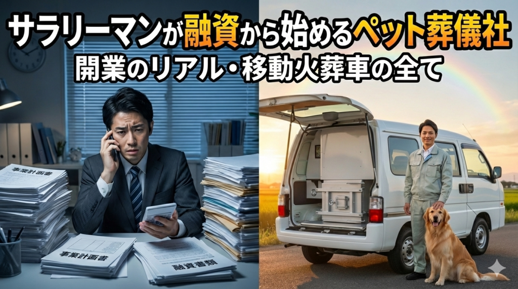 融資から始めるペット火葬車・火葬炉導入