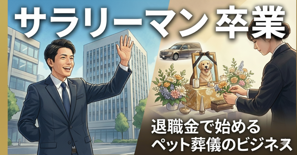 退職資金で始めるペット火葬車による葬儀社開業