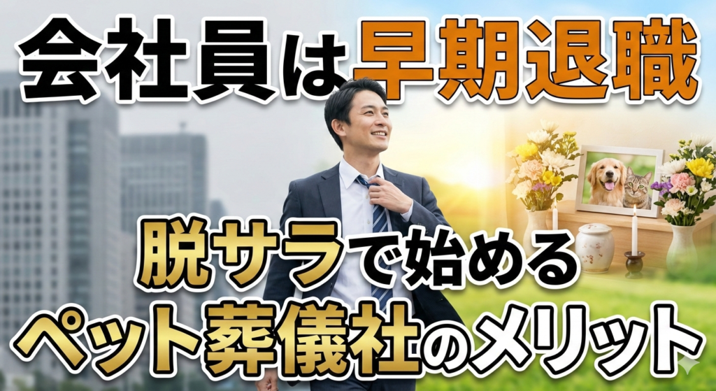 会社員を脱サラしてペット火葬車で開業