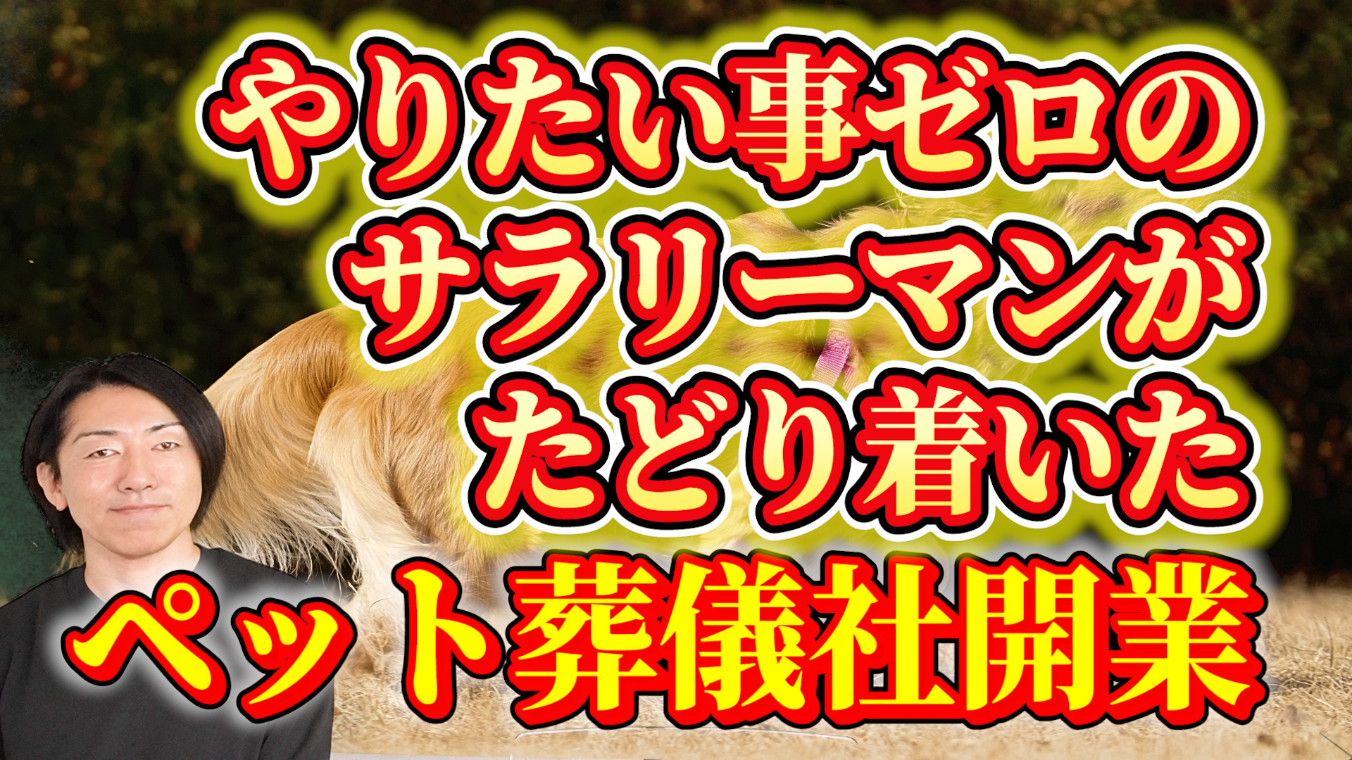 やりたい事ゼロのサラリーマン・主婦が始めるペット葬儀